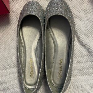 NWT Rhinestone ballet flats size 9.5